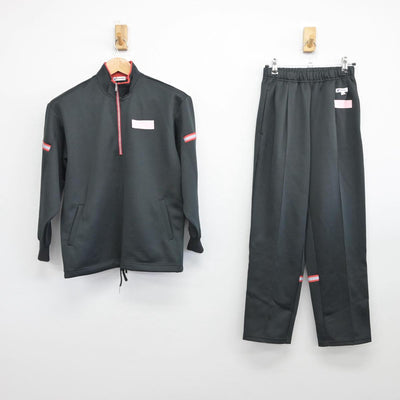 【中古】東京都 糀谷中学校 女子制服 2点（ジャージ 上・ジャージ 下）sf030828