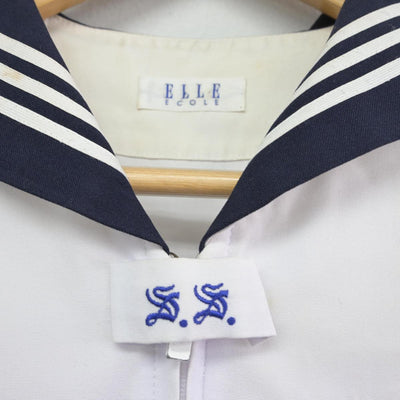 【中古】東京都 昭和女子大学附属昭和中学校 女子制服 1点（セーラー服）sf030837