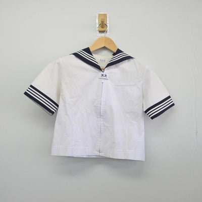 【中古】東京都 昭和女子大学附属昭和中学校 女子制服 2点（セーラー服・スカート）sf030838