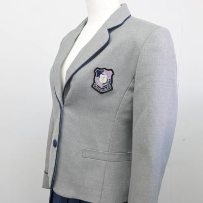 【中古】広島県 進徳女子高等学校 女子制服 2点（ブレザー・スカート）sf030841