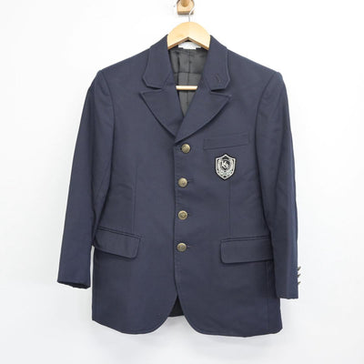 【中古】京都府 京都学園中学高等学校 男子制服 2点（ブレザー・ズボン）sf030857