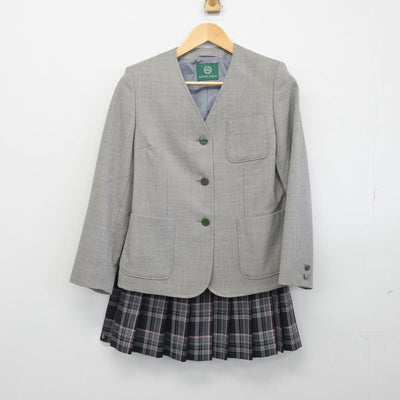 【中古】東京都 青山学院中等部 女子制服 2点（ブレザー・スカート）sf030860