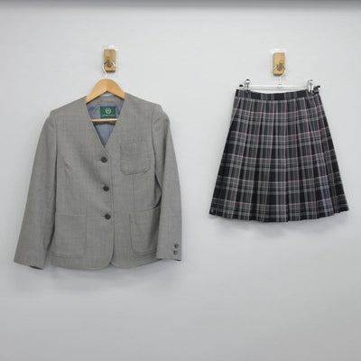 【中古】東京都 青山学院中等部 女子制服 2点（ブレザー・スカート）sf030860