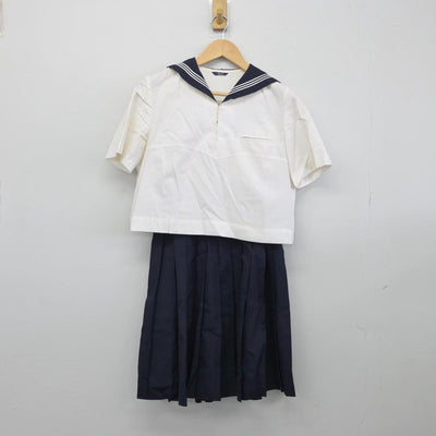 【中古】東京都 佼成学園女子中学校 女子制服 3点（セーラー服・スカート・スカート）sf030868