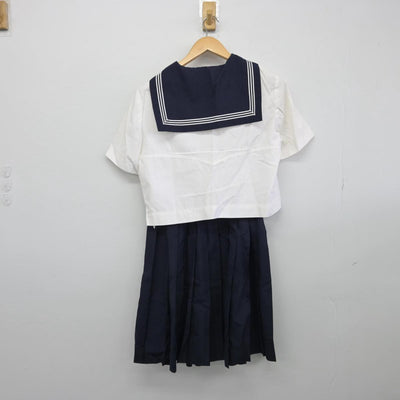 【中古】東京都 佼成学園女子中学校 女子制服 3点（セーラー服・スカート・スカート）sf030868