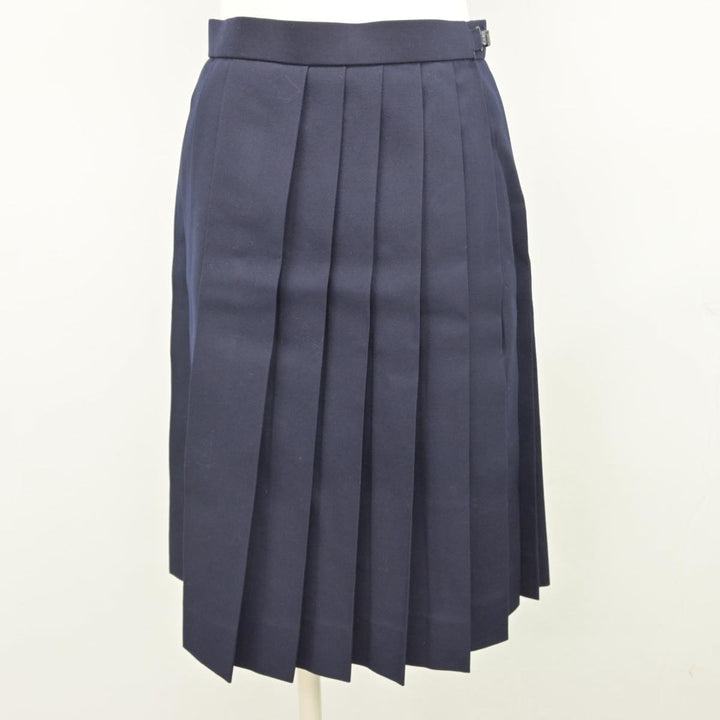 中古】東京都 東京女学館中学校 女子制服 4点（セーラー服