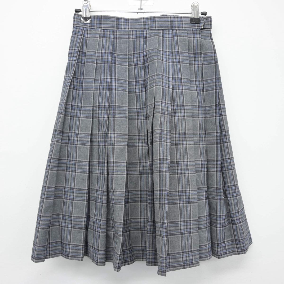 【中古】東京都 明治大学付属中野八王子中学高等学校 女子制服 2点（ニット・スカート）sf030888