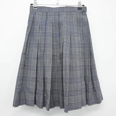 【中古】東京都 明治大学付属中野八王子中学高等学校 女子制服 2点（ニット・スカート）sf030888