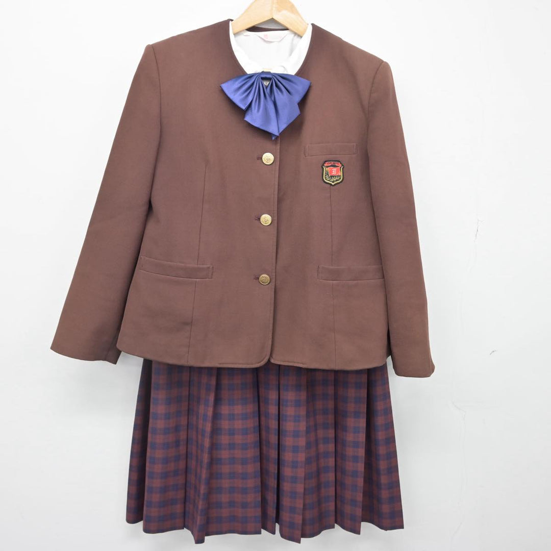 中古】鹿児島県 出水商業高等学校 女子制服 5点（ブレザー・シャツ・ベスト・スカート）sf030891 | 中古制服通販パレイド