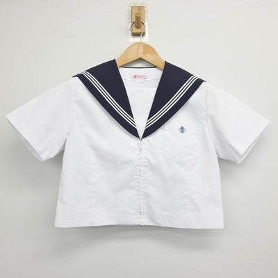 【中古】愛知県 桜台高等学校 女子制服 2点（セーラー服・スカート）sf030893