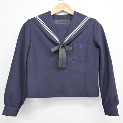 【中古】愛知県 桜台高等学校 女子制服 3点（セーラー服・スカート）sf030894