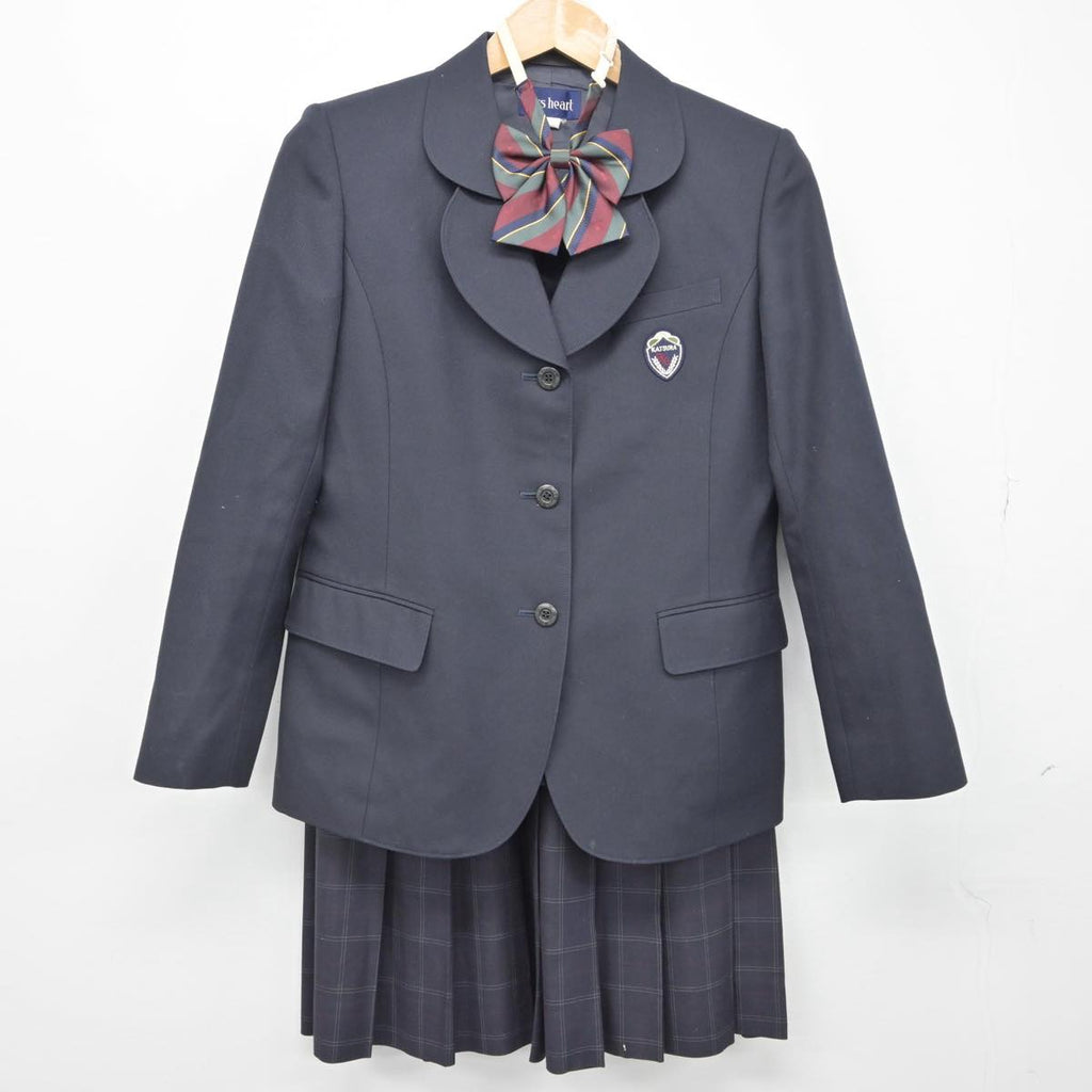 【中古】京都府 桂高等学校 女子制服 4点（ブレザー・スカート）sf030895 | 中古制服通販パレイド