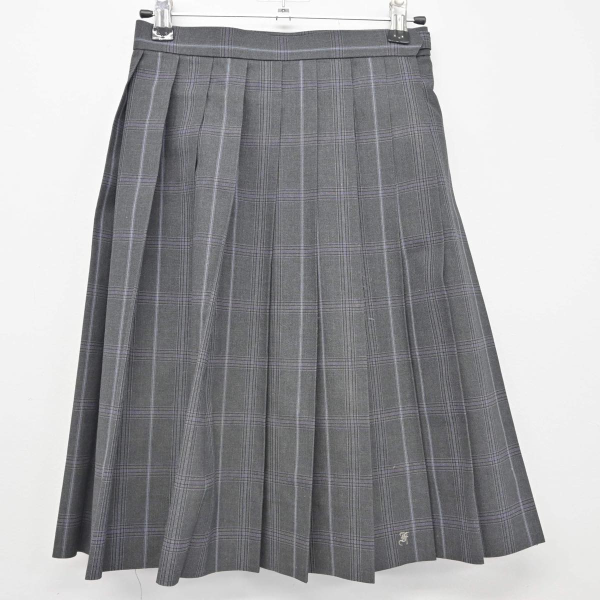 【中古】東京都 富士高等学校 女子制服 3点（シャツ・シャツ・スカート）sf030906