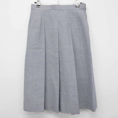 【中古】群馬県 八幡中学校 女子制服 3点（シャツ・ベスト・スカート）sf030908