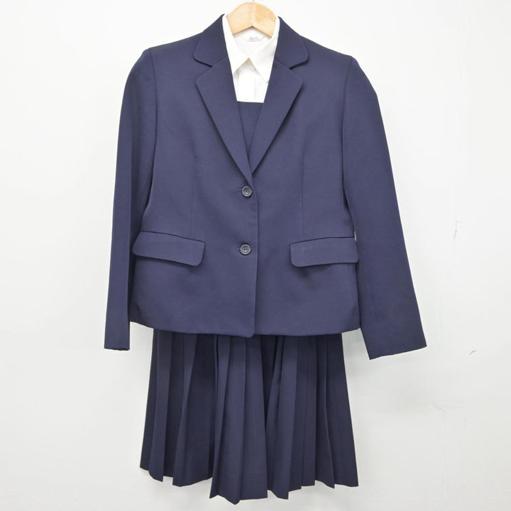 【中古】香川県 高松高等学校 女子制服 6点（ブレザー・シャツ・ベスト・スカート）sf030910 | 中古制服通販パレイド