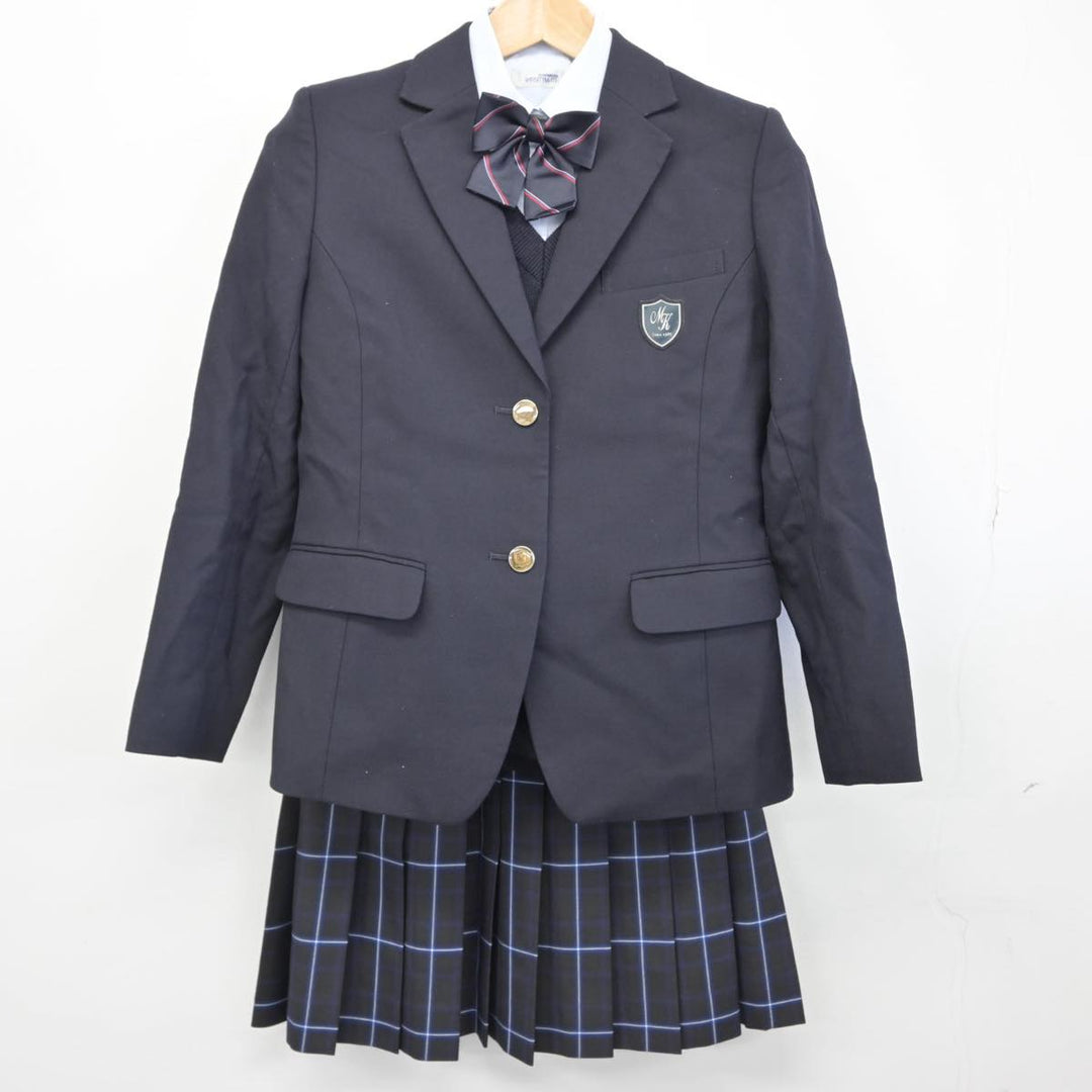 【中古】茨城県 葵陵高等学校 女子制服 7点（ブレザー・ニットベスト・シャツ・スカート）sf030932 | 中古制服通販パレイド