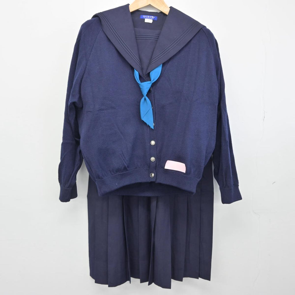 【中古】大阪府 大谷中学校 女子制服 5点（ニット・セーラー服・スカート）sf030944 | 中古制服通販パレイド