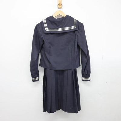 【中古】東京都 石神井南中学校 女子制服 3点（セーラー服・ジャンパースカート）sf030974