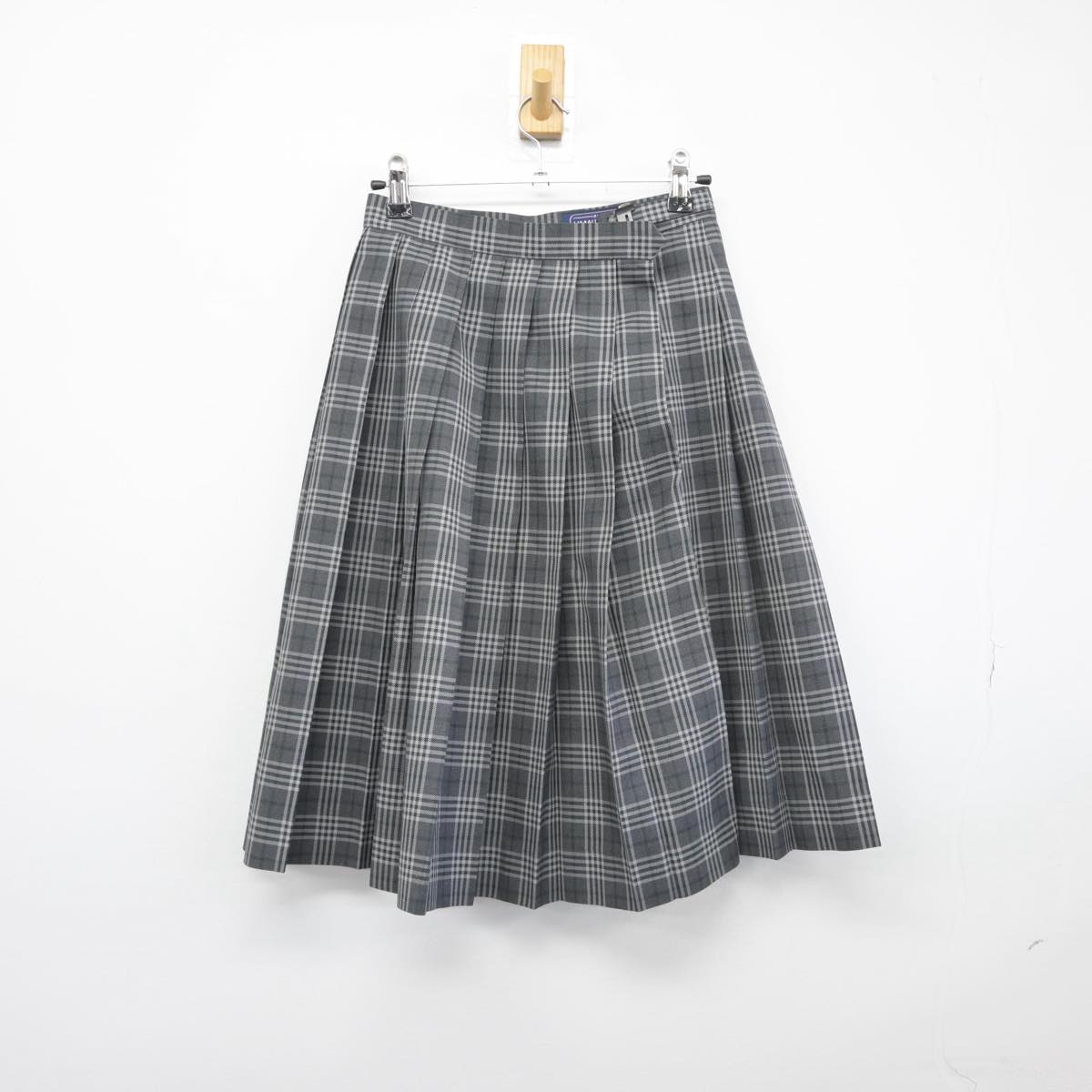 【中古】千葉県 幕張西中学校 女子制服 2点（ブレザー・スカート）sf030976