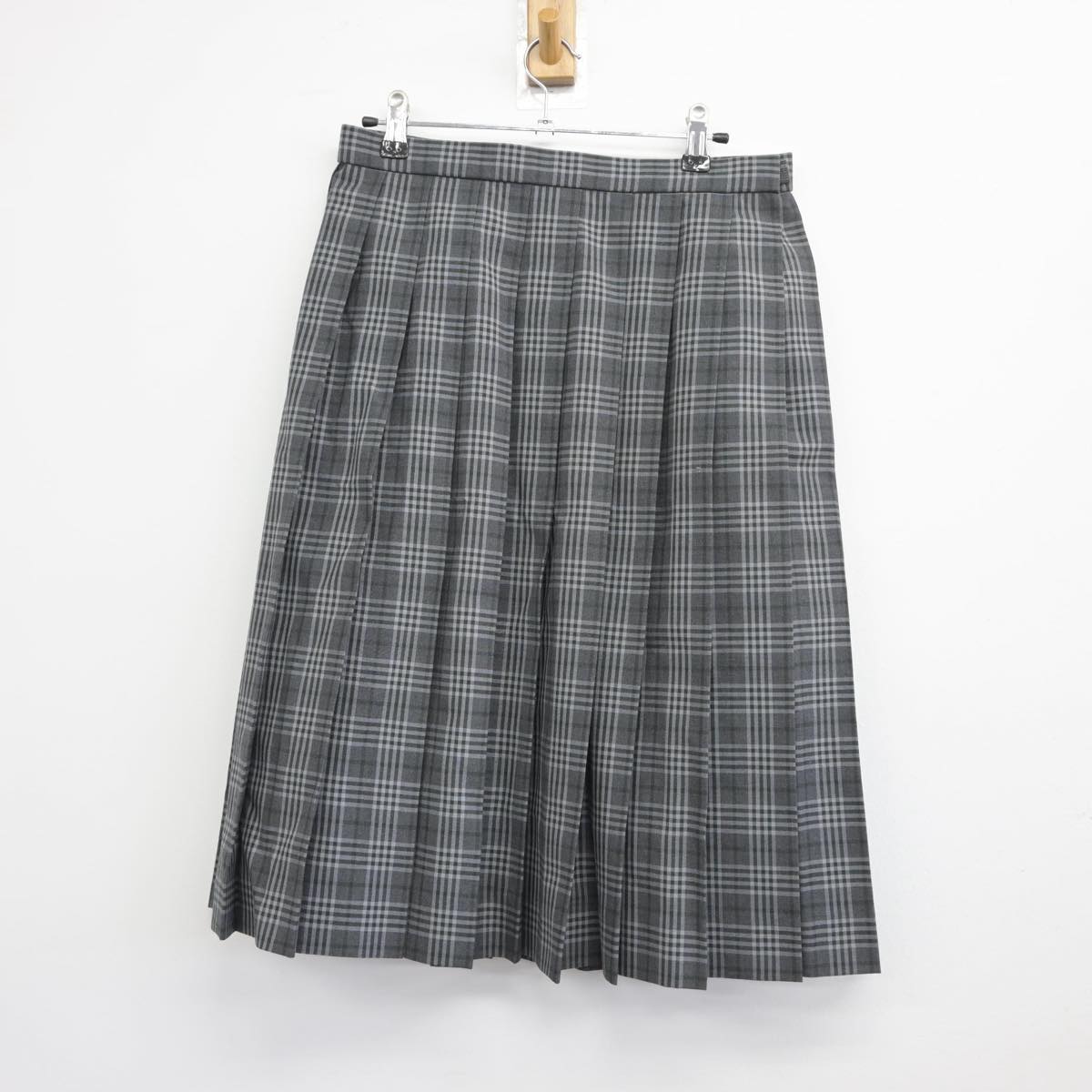 【中古】千葉県 幕張西中学校 女子制服 2点（スカート・スカート）sf030977