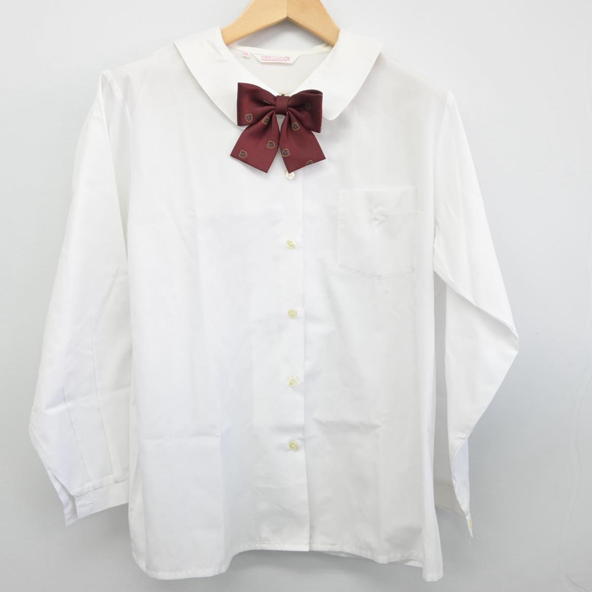 【中古】兵庫県 香寺高等学校 女子制服 5点（ブレザー・ニット・シャツ・スカート）sf030993