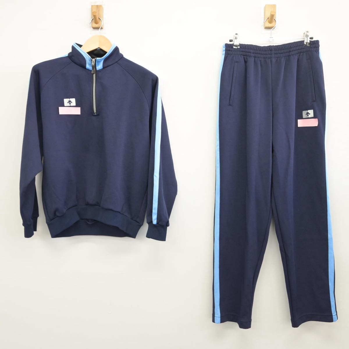 【中古】兵庫県 香寺高等学校 女子制服 2点（ジャージ 上・ジャージ 下）sf030995