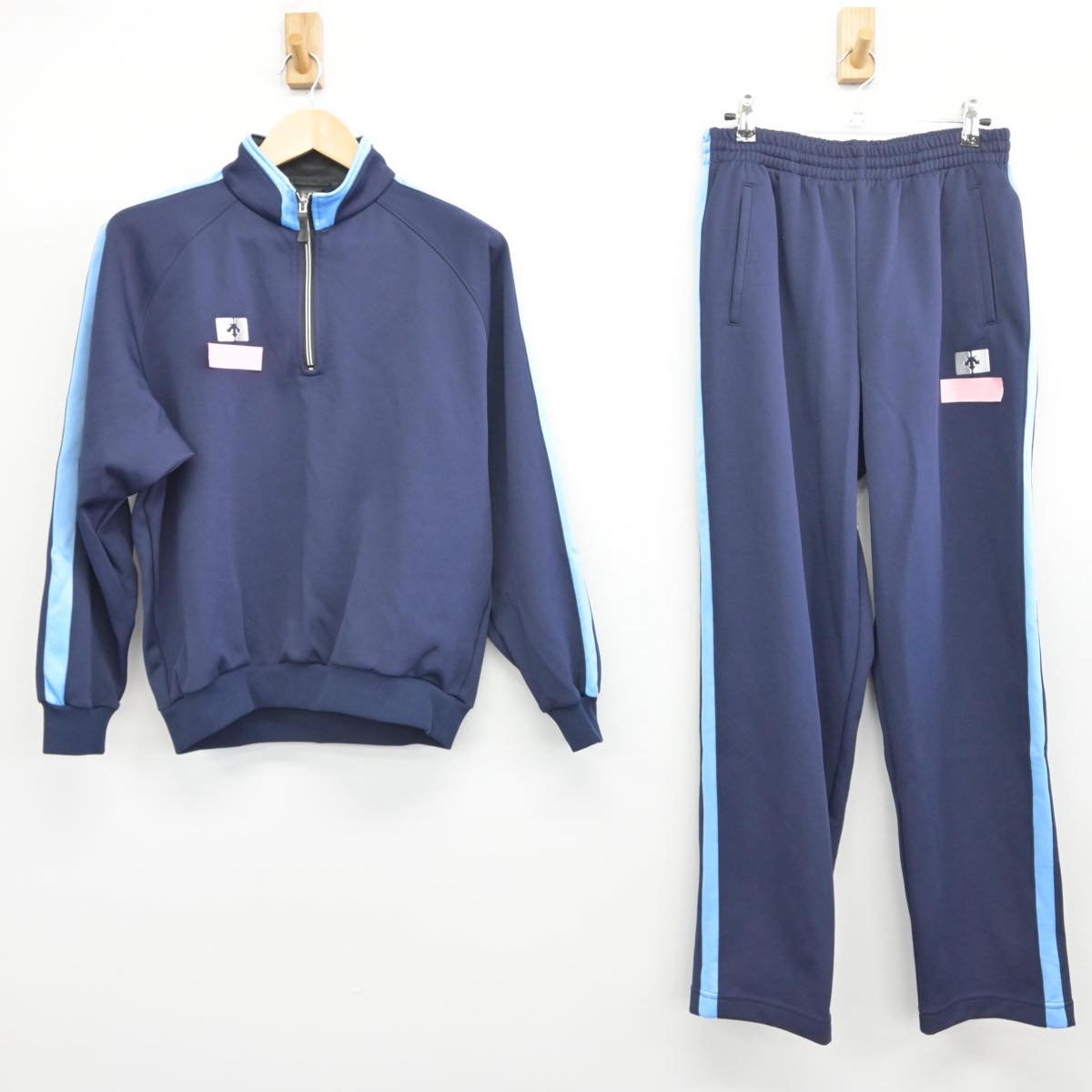 【中古】兵庫県 香寺高等学校 女子制服 2点（ジャージ 上・ジャージ 下）sf030996