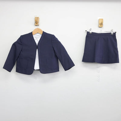 【中古】東京都 府中わかば幼稚園 女子制服 3点（ブレザー・シャツ・スカート）sf031007