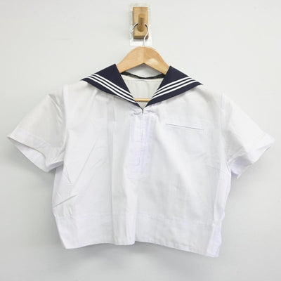 【中古】東京都 実践女子高等学校 女子制服 2点（セーラー服・スカート）sf031017