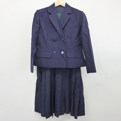 【中古】熊本県 済々黌高等学校 女子制服 3点（ブレザー・ジャンパースカート）sf031022