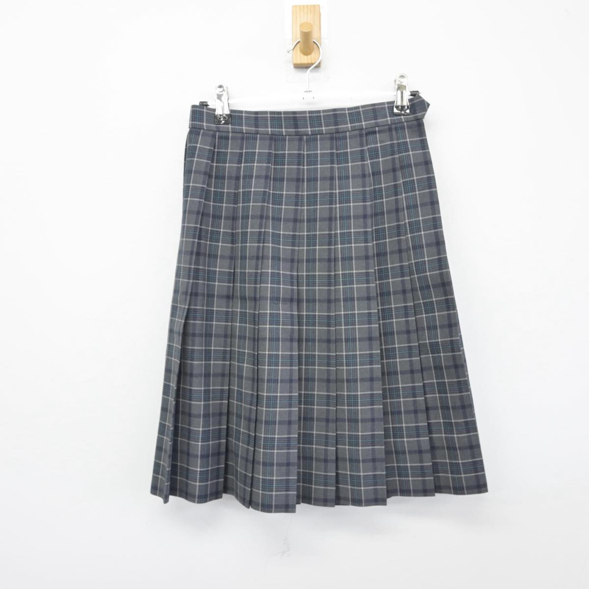 【中古】大阪府 大阪学芸高等学校 女子制服 2点（シャツ・スカート）sf031037