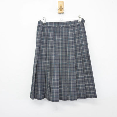 【中古】大阪府 大阪学芸高等学校 女子制服 2点（シャツ・スカート）sf031037