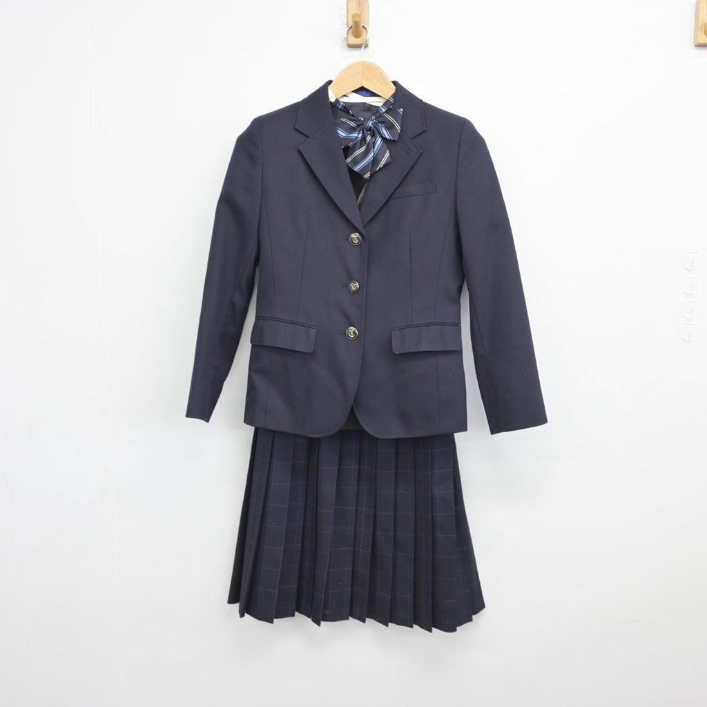 中古】大阪府 大阪府立高石高等学校 女子制服 4点（ブレザー