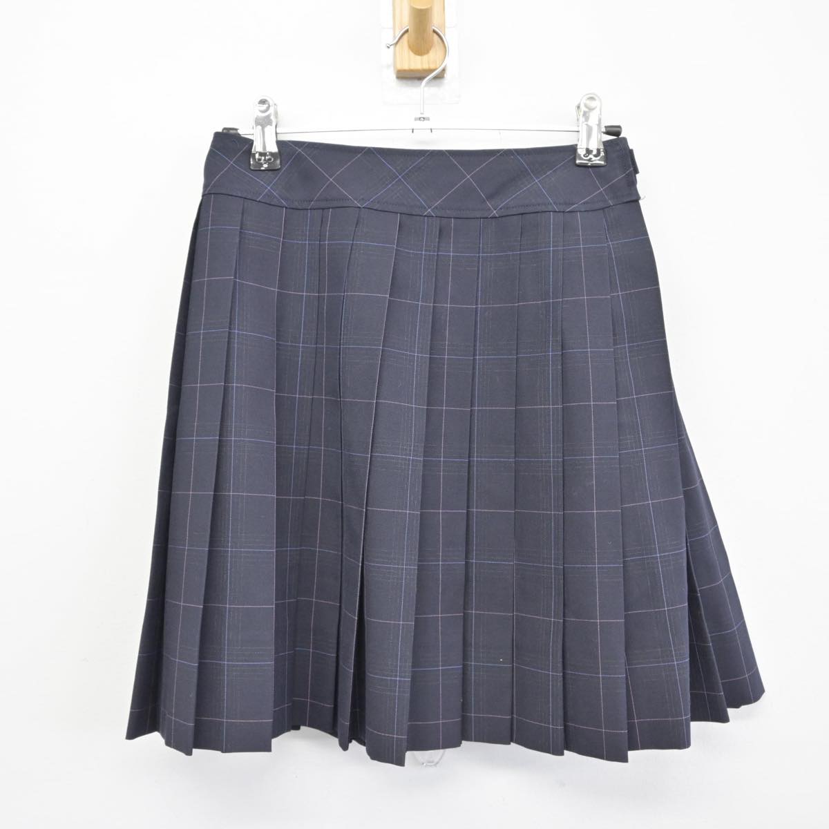 【中古】大阪府 大阪府立高石高等学校 女子制服 2点（ニットベスト・スカート）sf031039