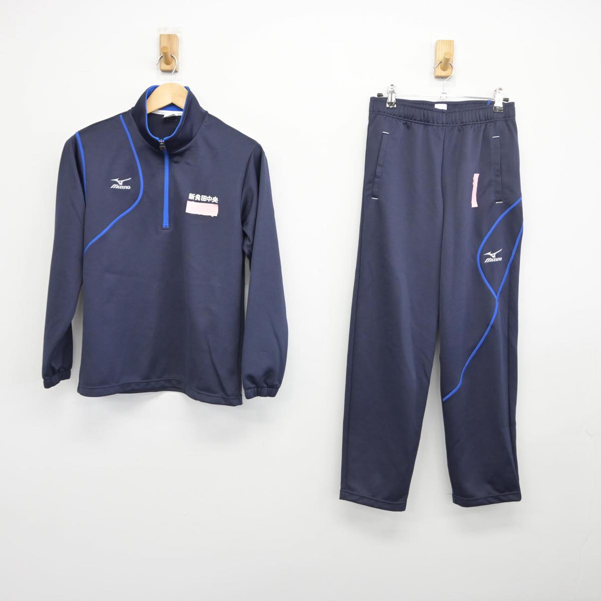 【中古】新潟県 新発田中央高等学校 女子制服 2点（ジャージ 上・ジャージ 下）sf031044