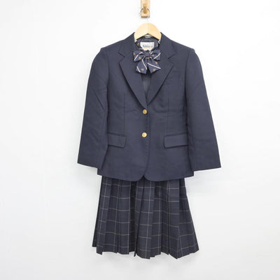 【中古】東京都 武蔵野市第一中学校 女子制服 4点（ブレザー・スカート）sf031046