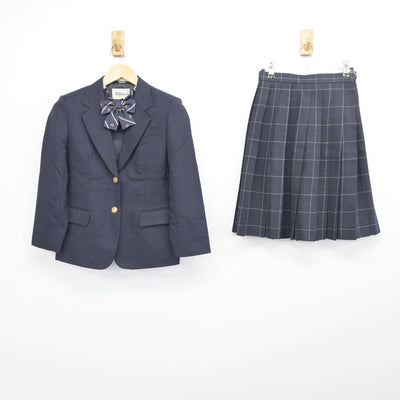 【中古】東京都 武蔵野市第一中学校 女子制服 4点（ブレザー・スカート）sf031046