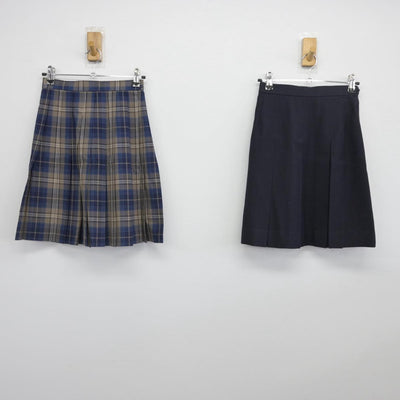 【中古】東京都 都立田無高等学校 女子制服 2点（スカート）sf031051