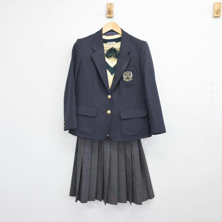 中古】埼玉県 埼玉県立川口東高等学校 女子制服 4点（ブレザー・ニット・スカート）sf031057 | 中古制服通販パレイド