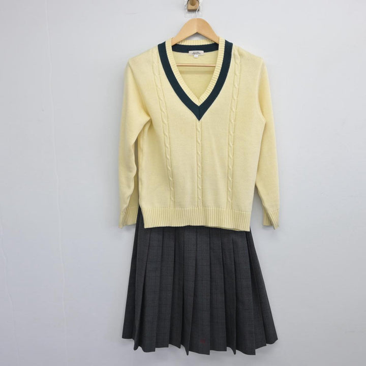 【中古】埼玉県 埼玉県立川口東高等学校 女子制服 4点（ブレザー・ニット・スカート）sf031057 | 中古制服通販パレイド