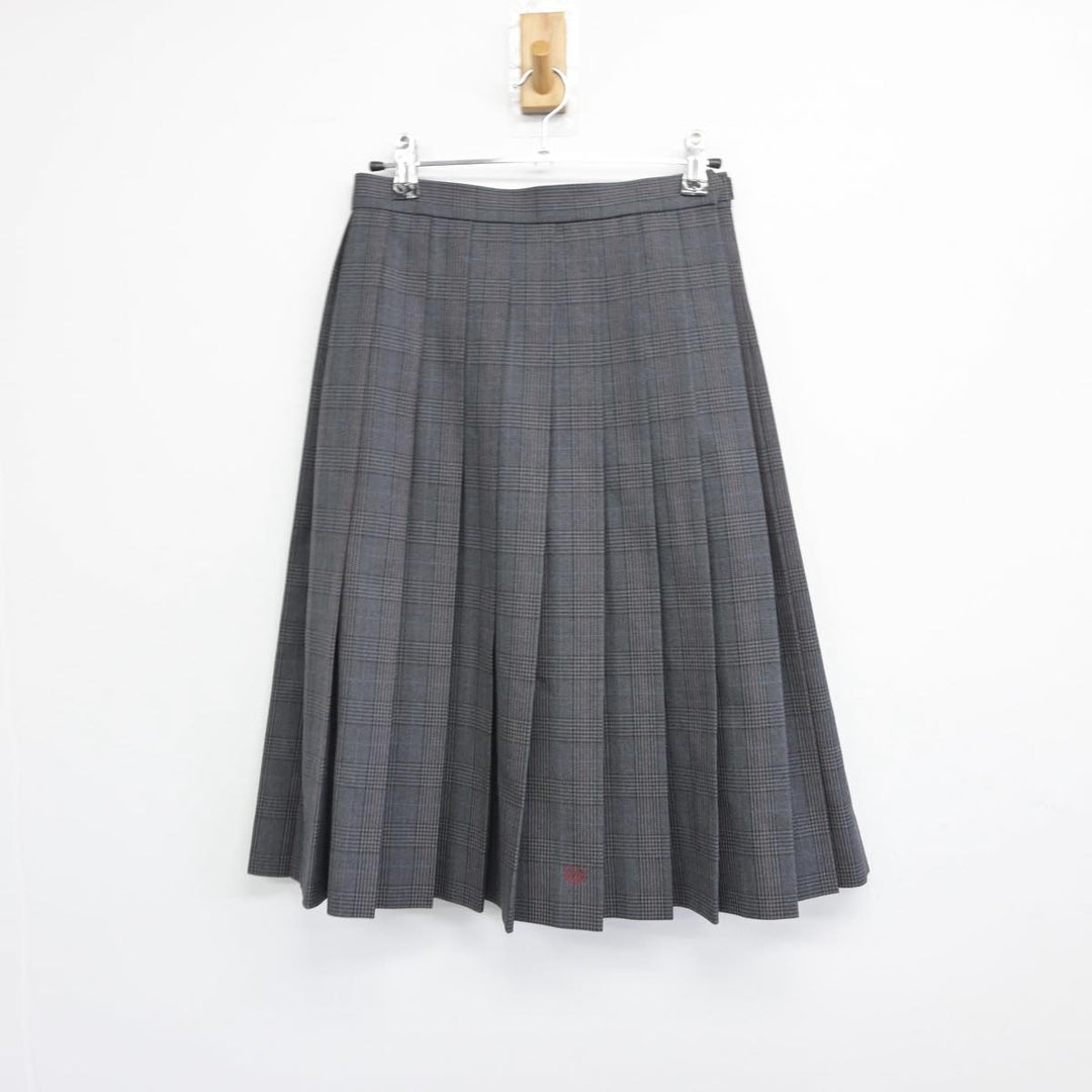 【中古】埼玉県 埼玉県立川口東高等学校 女子制服 4点（ブレザー・ニット・スカート）sf031057