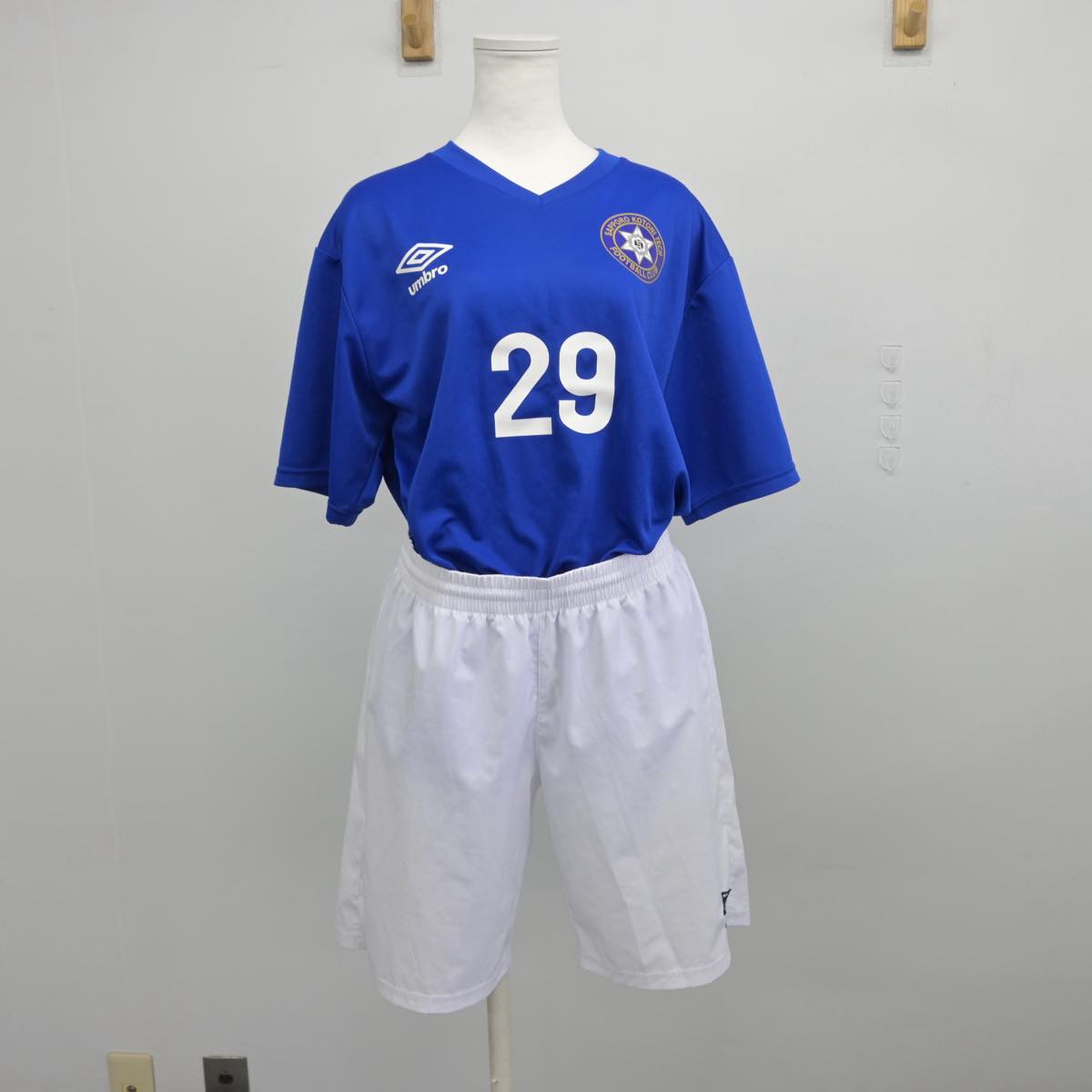 【中古】北海道 北海道札幌琴似工業高等学校サッカー部 男子制服 2点（部活ユニフォーム 上・部活ユニフォーム 下）sf031058