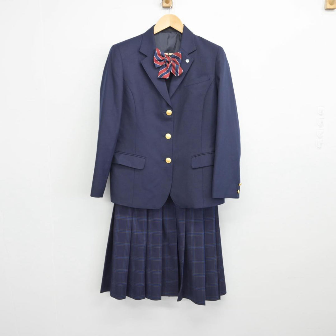 【中古】北海道 札幌東商業高等学校 女子制服 4点（ブレザー・ニットベスト・スカート）sf031068 | 中古制服通販パレイド