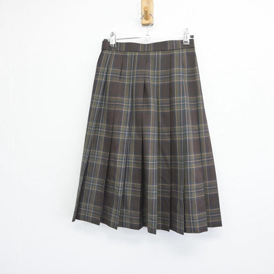 【中古】埼玉県 大宮商業高等学校 女子制服 3点（シャツ・ニット・スカート）sf031076