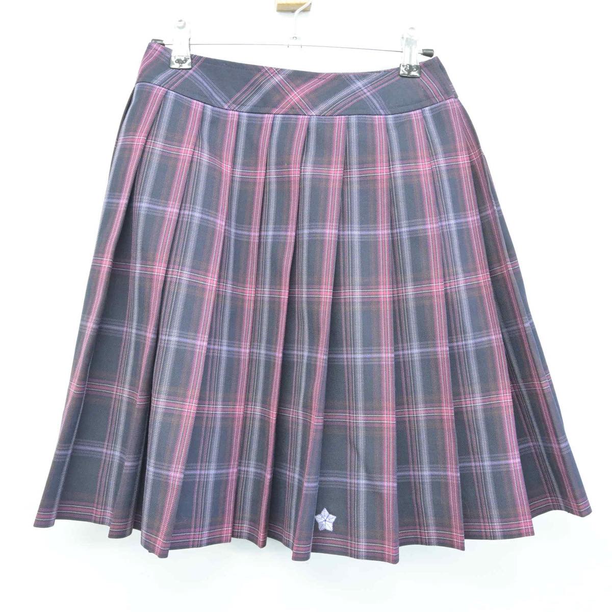 【中古】埼玉県 秋草学園高等学校 女子制服 5点（ブレザー・シャツ・ニット・スカート）sf031084