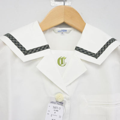 【中古】長野県 佐久長聖高等学校 女子制服 2点（セーラー服）sf031100