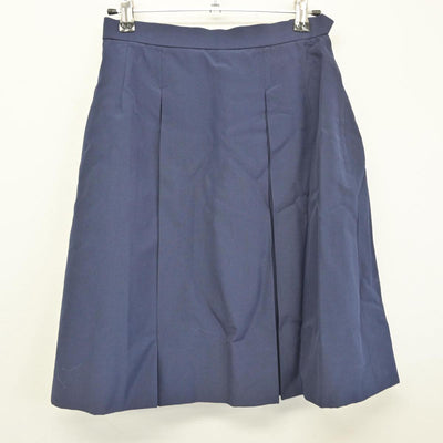 【中古】宮城県 東向陽台中学校 女子制服 2点（ベスト・スカート）sf031102