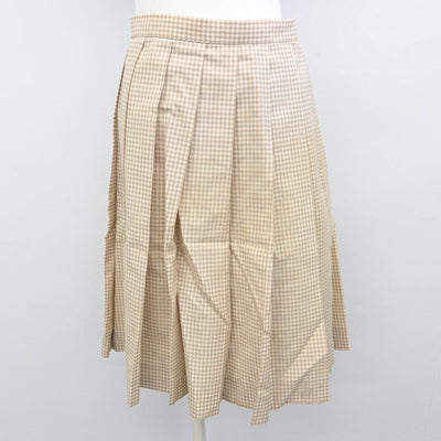 【中古】千葉県 大多喜高等学校 女子制服 4点（シャツ・ベスト・スカート）sf031103