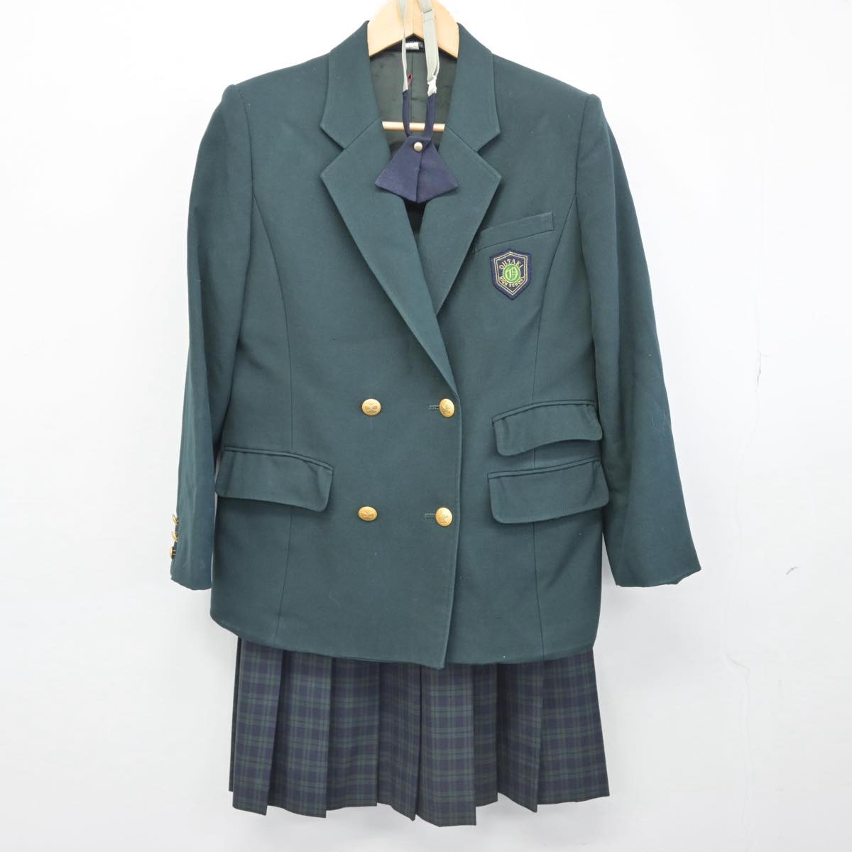 【中古】千葉県 大多喜高等学校 女子制服 3点（ブレザー・スカート）sf031104