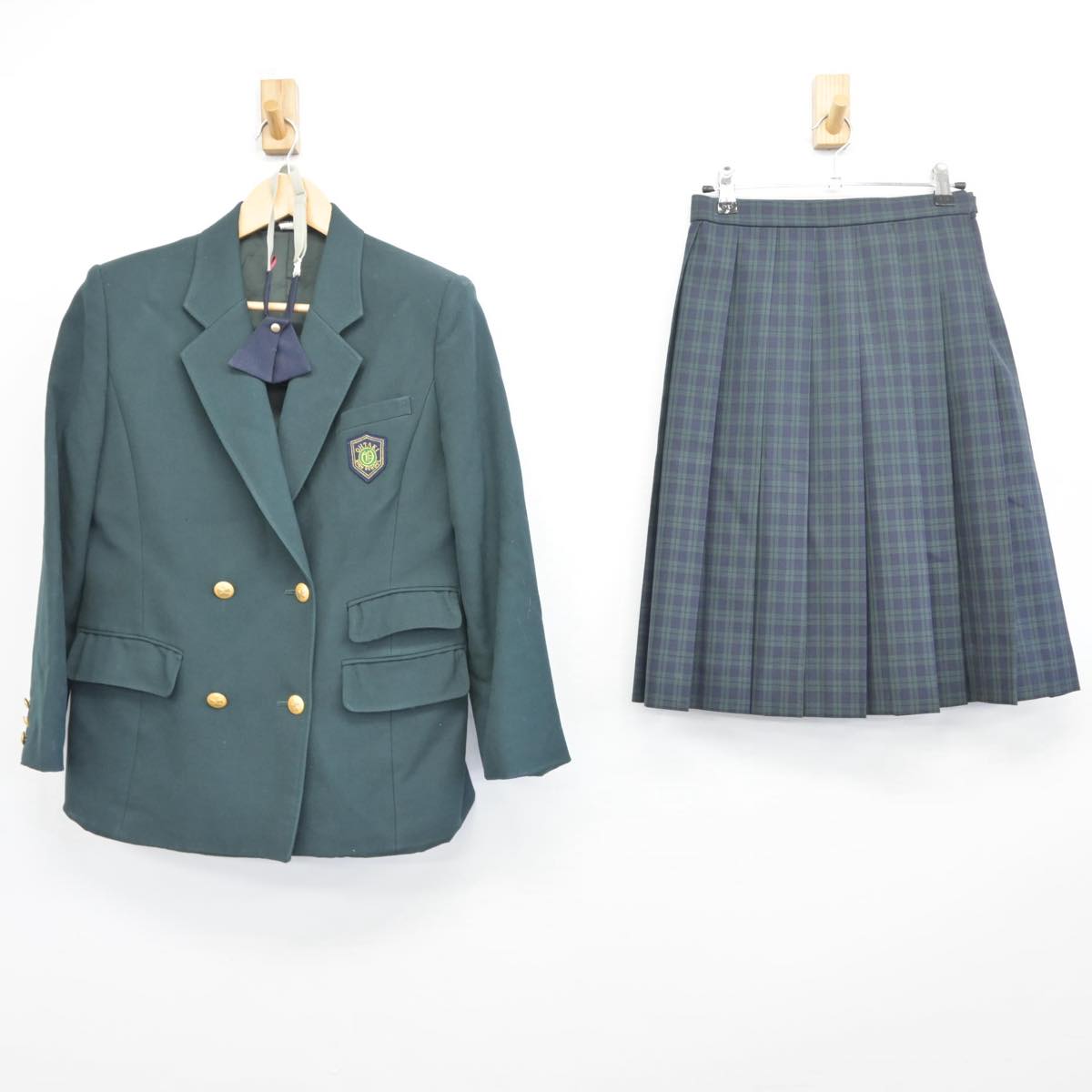 【中古】千葉県 大多喜高等学校 女子制服 3点（ブレザー・スカート）sf031104